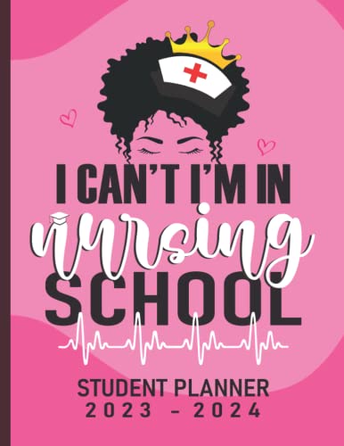 Nursing Student Planner 2023-2024: 2 Year Planning for Nursing Students