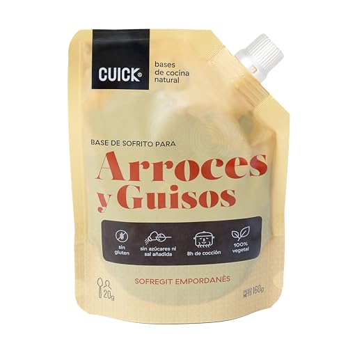 Cuick | Base de Sofrito Cuick para Arroces y Guisos | 160 gr.