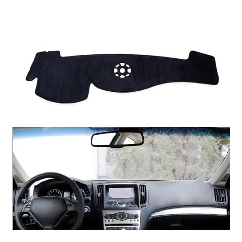 Couverture de tableau de bord Infiniti G37 G35 G25 berline coupé 2007-2015