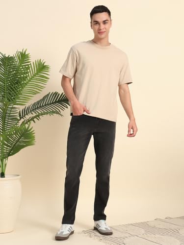 Image of Vogaan Regular Fit Stretchable Jeans for Men | Men's Stylish Denim Cotton Pants