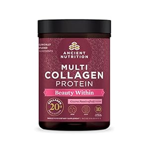 Historical Diet Collagen Powder Protein, Multi Collagen Protein Magnificence Inside, Guava Passionfruit, with Vitamin C, Hydrolyzed Collagen Peptides Helps Wholesome Pores and skin and Nails, 18.3oz