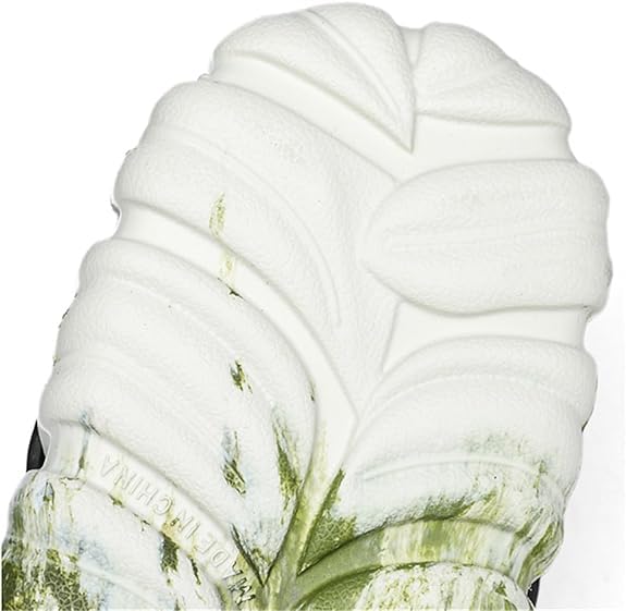 Monstera Deliciosa Sandals, Monstera Deliciosa Slippers Basic, Monstera Shoes, Monstera Slippers, Variegated Monstera Shoes4