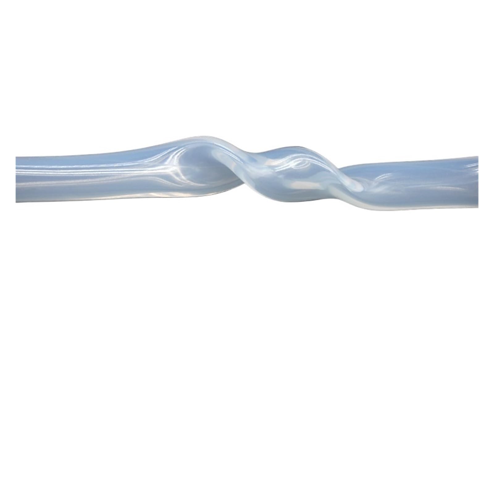 Tubo de bomba peristáltica silicona 1-10m diámetro interior 0,5-25,4mm transparente resistente a altas temperaturas(10meters,ID 3.2mm OD 6.4mm)