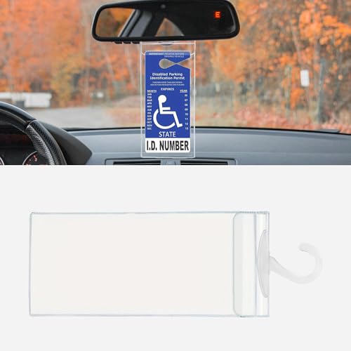 Lonuxi Handicap Placard Holder, 11.6
