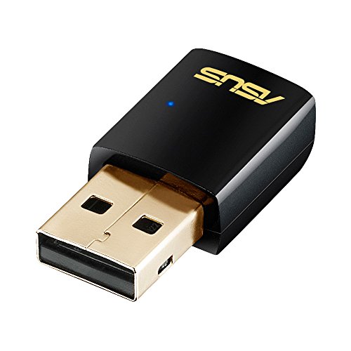 ASUS-USB-AC51-Adaptador-USB-inalambrico-AC600-Mbps-MIMO-WPS-Negro