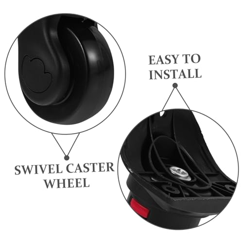 GALPADA Luggage Replacement Wheel Detachable Swivel Trolley Caster for Suitcases Material Easy to Install Versatile for Travel Bags4