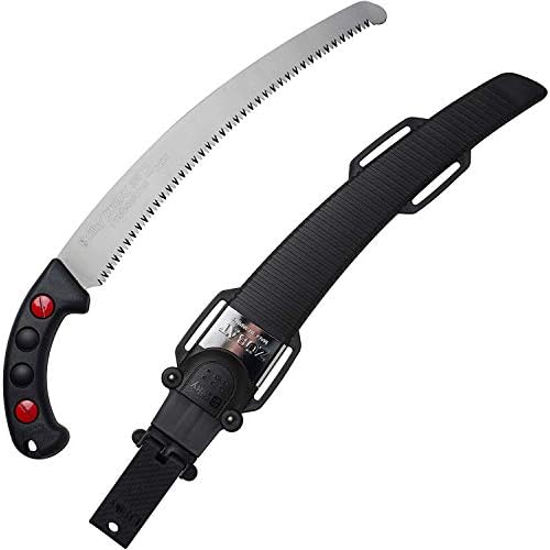 Silky 270-33 Zubat Professional Curved Blade Hand Saw with Scabbard, 13 inch Curved Blade (Pack of 5)