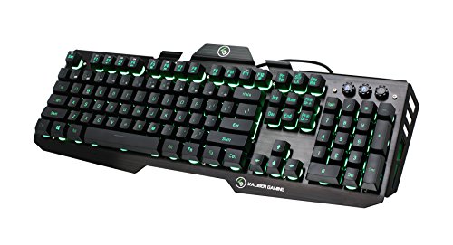 Image of IOGEAR Kaliber HVER RGB Aluminum Gaming Keyboard, GKB704RGB