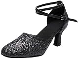 SWDZM Zapatillas de Baile Para Mujer/Zapatillas de Baile Latino Estándar Salón de Baile Modelo 38EU