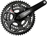 Shimano Tourney A073 170mm 30x39x50t 7/8-Speed Triple Crankset Black