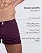 DC2 Men's Swimwear Beach Shorts - Flexible Stretch Quickdry All-Use Swimsuit (Very Berry - M)