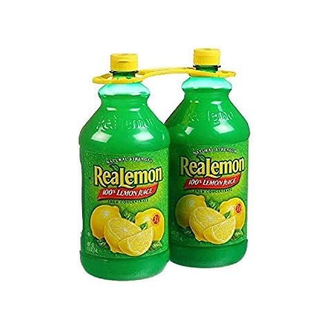 Realemon 100% Lemon Juice - Pack of 2 Cover