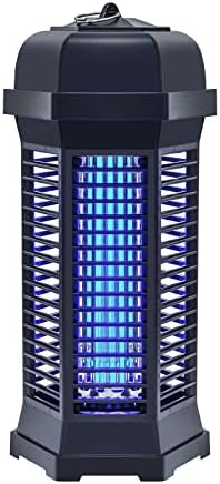 Bug Zappers-Electric Bug Zapper - Outdoor Mosquito Killer Waterproof Insect Fly Trap 18W High Powered 4000v Easy to Hang and Clean Suitable for Home,Patio,Balcony,Garden (18W)