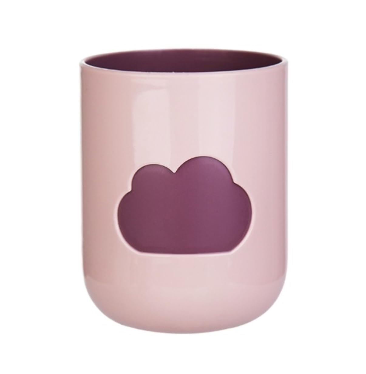 Bagno Porta Portaspazzolino da Bagno, Tazza for Acqua Domestica, for Cucina Spazzolino Accessori(Pink)