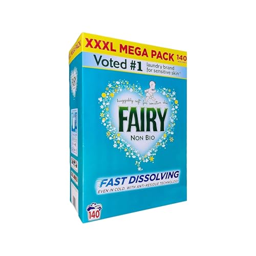 Fairy Professional Laundry Detergent Soap Powders Non Bio 130w