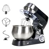 Lifecreek Stand Mixer, 5.3Qt 660W, 6-Speed Tilt-head Food Mixer-B0D9PS2FKF