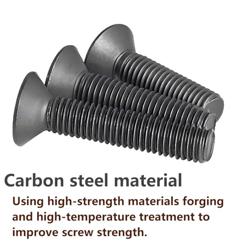 Qrity 20 PCS Hex Socket Countersunk Machine Screws - Image 4
