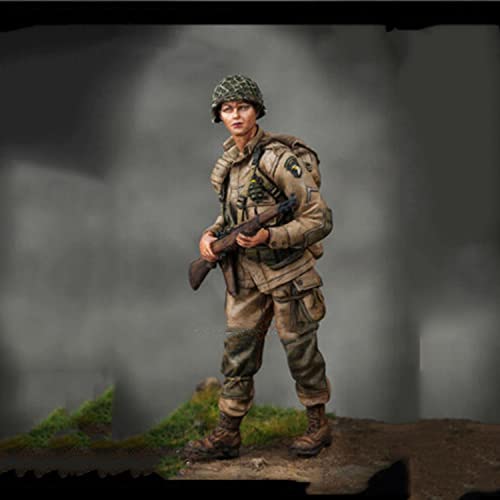 Figura modelo sin ensamblar 1/24 Modern Man Officer Resin miniatura 1