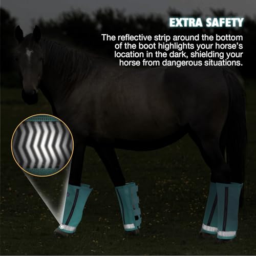 Botas de caballo transpirables con protección UV Harrison Howard color menta 6