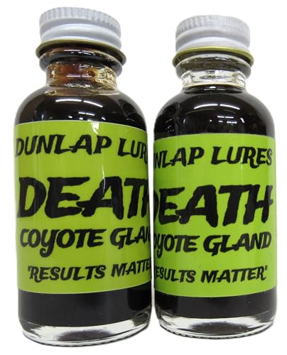 Generic 2 Death Coyote Gland Lure - Dunlap Lures 1 Ounce Bottles