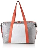  BREE Unisex-Erwachsene Vary 7 Schultertasche, Grau (Grey/White/Sunset), 23x42x50 cm