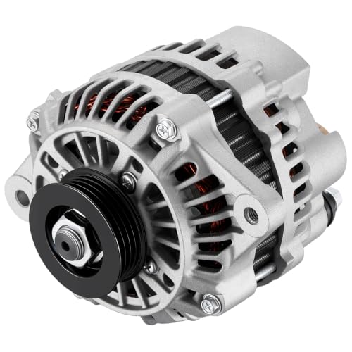 Image of BDFHYK 55A Alternator for Suzuki Sidekick 1.6L L4 1989-1998, 13336 | For Geo Tracker 1989-1997, Metro 1996-1997, Metro 1995-1997, For Suzuki Swift 1989-2001, 12V, CW, 4-Groove, IF, IR