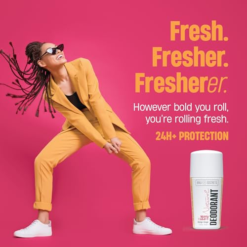 Image of Bali Secrets The New Formula Natural Deodorant for Women & Men. Nonsense Free. Clean Formula for Sensitive Skin. Strong & Reliable Odor Protection. No Synthetic Aluminum. Organic & Vegan [THE ZESTY]