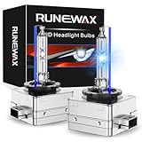 RUNEWAX D1S Xenon Bulbs for BMW X3 X5 X6 M3 2008 2009 2010 2011 2012 2013 2014 2015...