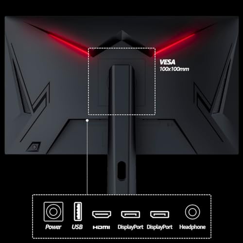 Image of RCA 27 inch Evolution Select QHD Gaming Monitor | 165Hz, 2560 x 1440p, Adaptive Refresh Technology with 1ms Response, HDR10, Ultra Wide Game View - RGB Backlighting & Adjustable Stand | M27SG134F