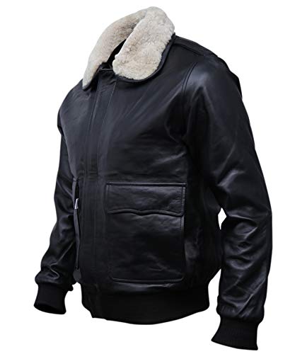 Black Casual Real Leather Jacket for Mens | Genuine Lambskin Motorcycle Biker Jackets2