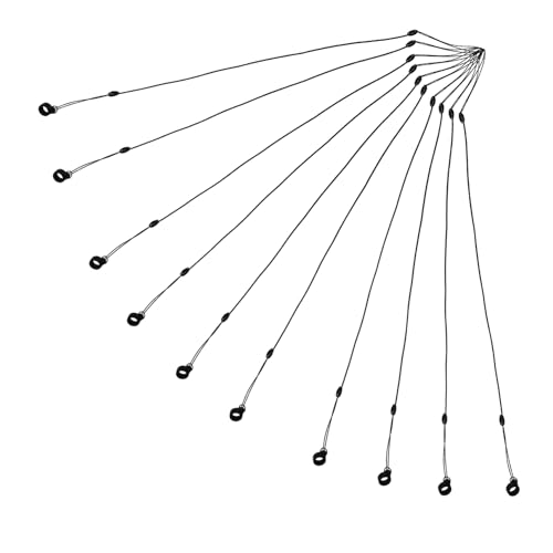 SEWACC Signature Pen Security Cords 10pcs Stretchable Pen Ropes for Preventing Loss