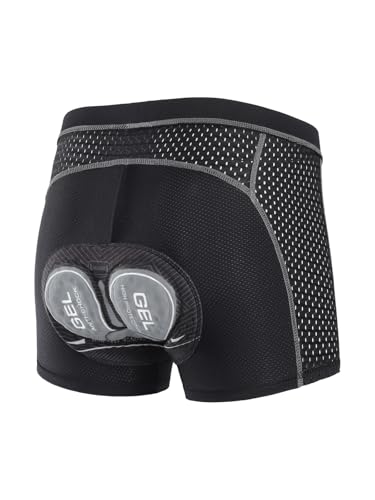 ARSUXEO Men's 4D Padded Bike Shorts XL