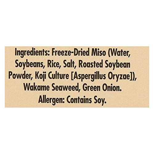 Edward And Sons Miso Cup Soup With Seaweed, 2.5 Ounce - 12 Per Case. #TOP2