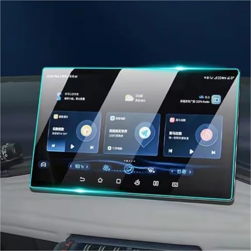 Protection d'écran anti-rayures en verre trempé BYD Atto 3 tactile 15,6 pouces 2022-2025