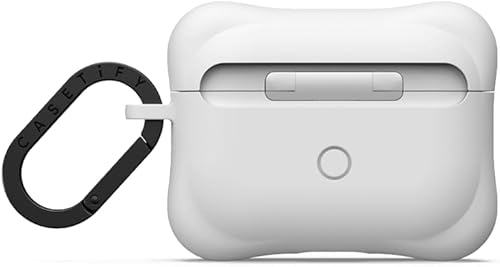 Miniatura 2 de CASETiFY Ripple Airpods Pro (12 generación) - Funda con anillo, color blanco