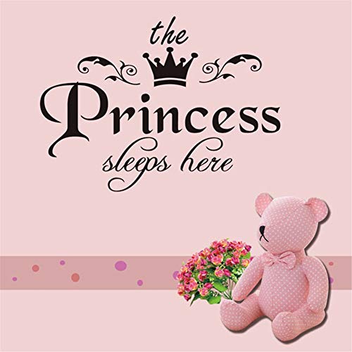 Vinilo decorativo The Princess Sleeps Here 40 cm x 30 cm miniatura 5