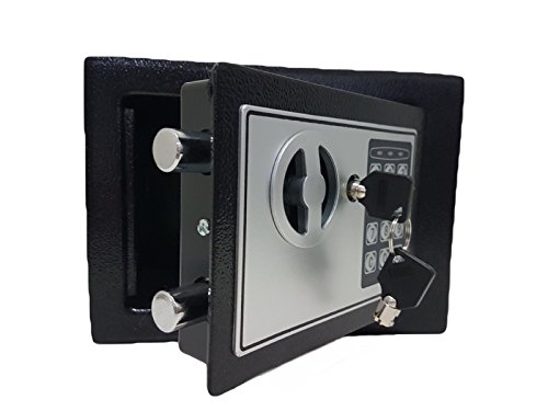 Cofre 17EDA Eletrônico Digital Teclado Senha E Chave Reserva