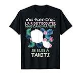 Tahitien Humour Homme et Enfant Tahiti Cadeau Papa Et Fils T-Shirt