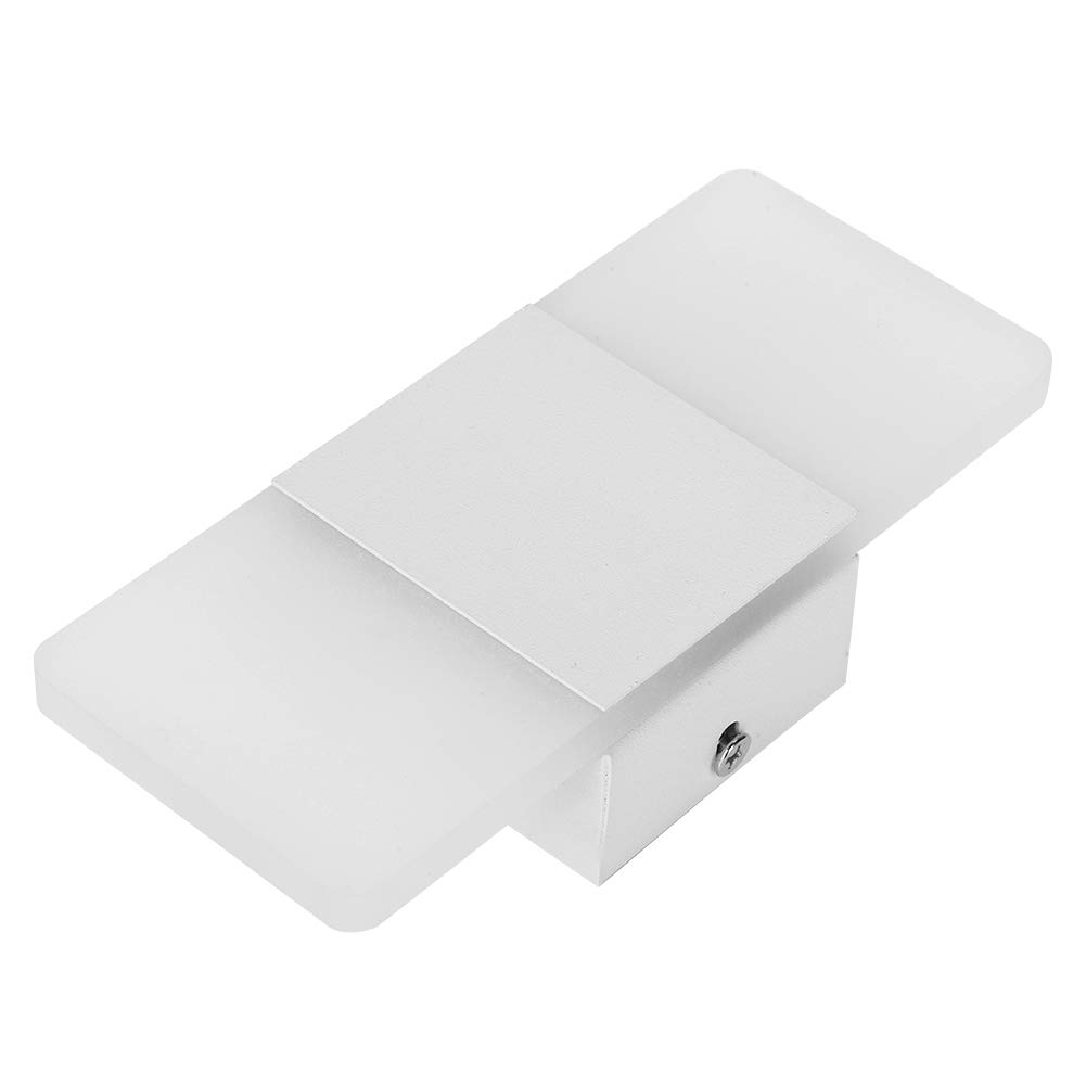 LED Wall Sconces, Acrylic Material Wall Mounted Wall Lights for Hallway Bedroom Bathroom Porch Living Room(29 * 11/Warm light (white box))