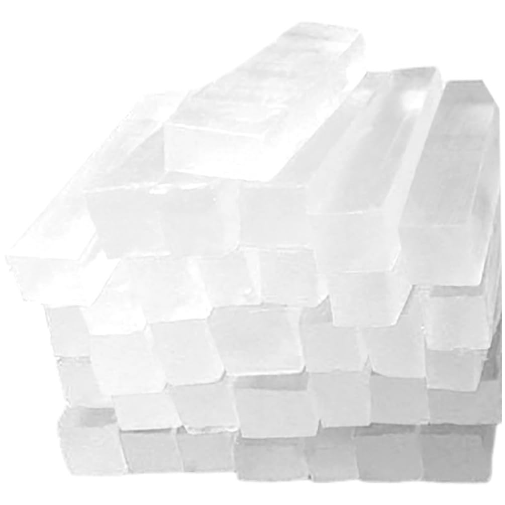 Sewroro Clear Soap Base DIY Handmade Soap Base Moisturizing Melt and Pour Glycerin Soap Base for Crafting and Soap Making 0.55LB