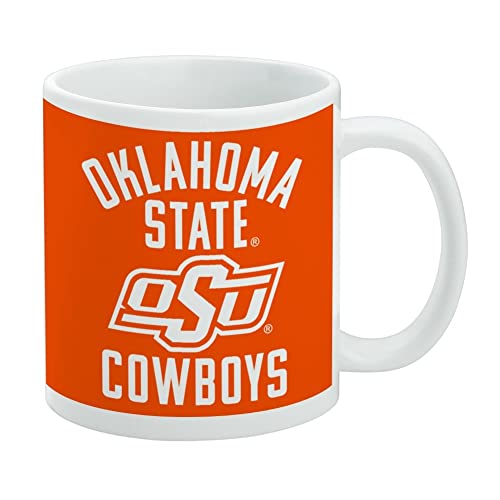 Oklahoma State University Cowboys Ceramic Coffee Mug Gift Mugs, 11oz, White