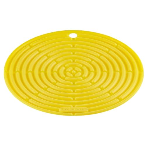 Le Creuset Runder Topflappen aus Silikon, ⌀ 20 cm, Citrus, 93000230403200 – Ansicht 2
