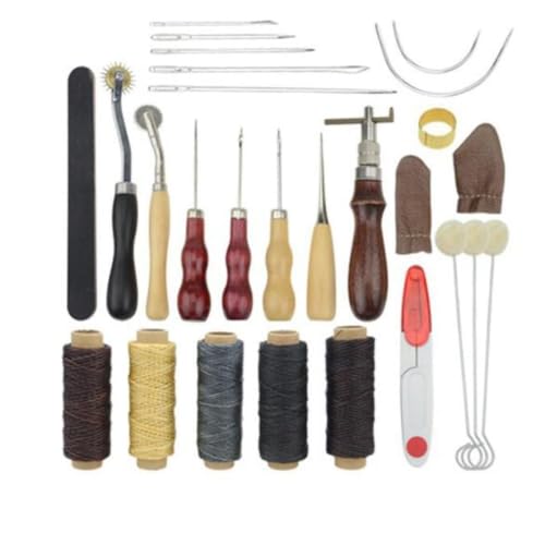 Wax Seal Journal Kit - Vintage Notebook Set with Leather Cover Seal Stamp Wax Sticks Bookmark Gift Box