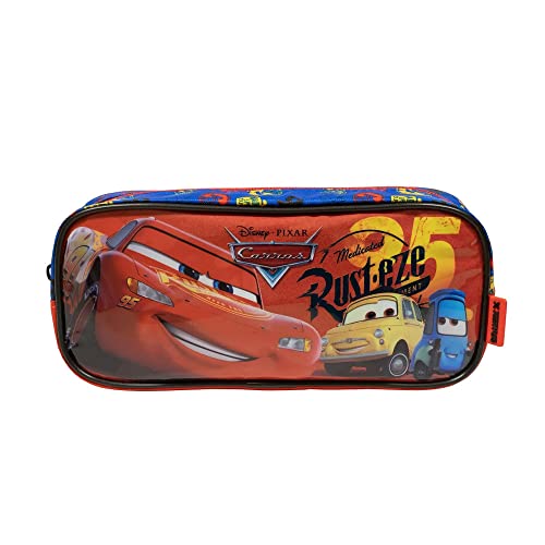 Estojo Simples Carros X - 10635 - Artigo Escolar