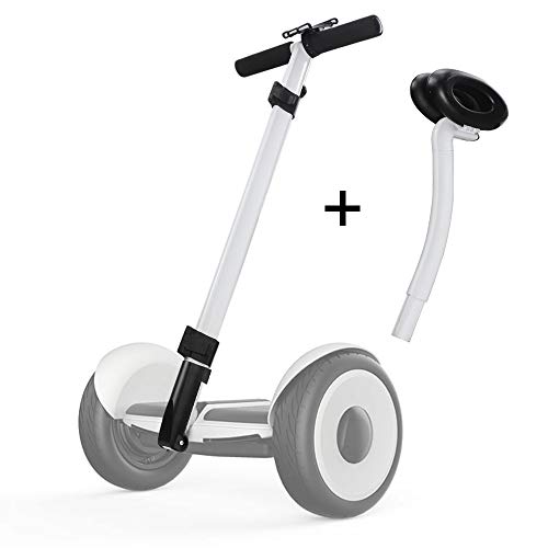 Dual Purpose Scooter Handlebar for miniPRO miniLITE Scooter with Phone Mount, Handle Bracket with Knee Control, Self Balance Hoverboard Handle Bar Handle Bracket