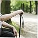 SKISUNO 4pcs Lost Wrist Strap for Canes Lightweight Walking Stick Lanyard Comfortable Crutch Strap Secure Fit for Seniors Easy to Clean High Visibility Design