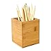 Produktbild Bambus holz Stifteköcher Stiftebecher Stiftehalter,Bambus Stiftehalter Schreibtisch-Aufbewahrungsbox Büro Schule Schreibtisch Stifte Aufbewahrung Organizer Holz Multifunktions-Organizer