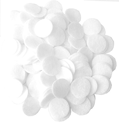 Image of Playfully Ever After White Craft Felt Circles (3 /4 Inch - 150pc)