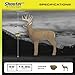 SHOOTER Buck 3D Deer Archery Target with Replaceable Core, Brown