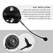 Gas Cap Tether with Eyelets,Secure Retention Fuel Tank Cap Rope Compatible with Audi A1 A3 & VW Beetle,Durable Fuel Caps Retaining Strap Car Accessories OEM#180201556 & 1J0201550